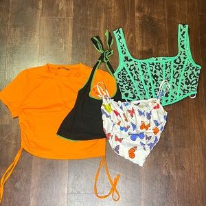 Shein Cute Tops Bundle | Shirt Bundle